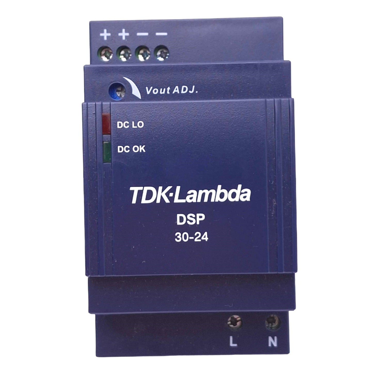 New TDK-Lambda DSP30-24 Power Supply, 100-240VAC 800mA In, 24VDC Out, 30W Max