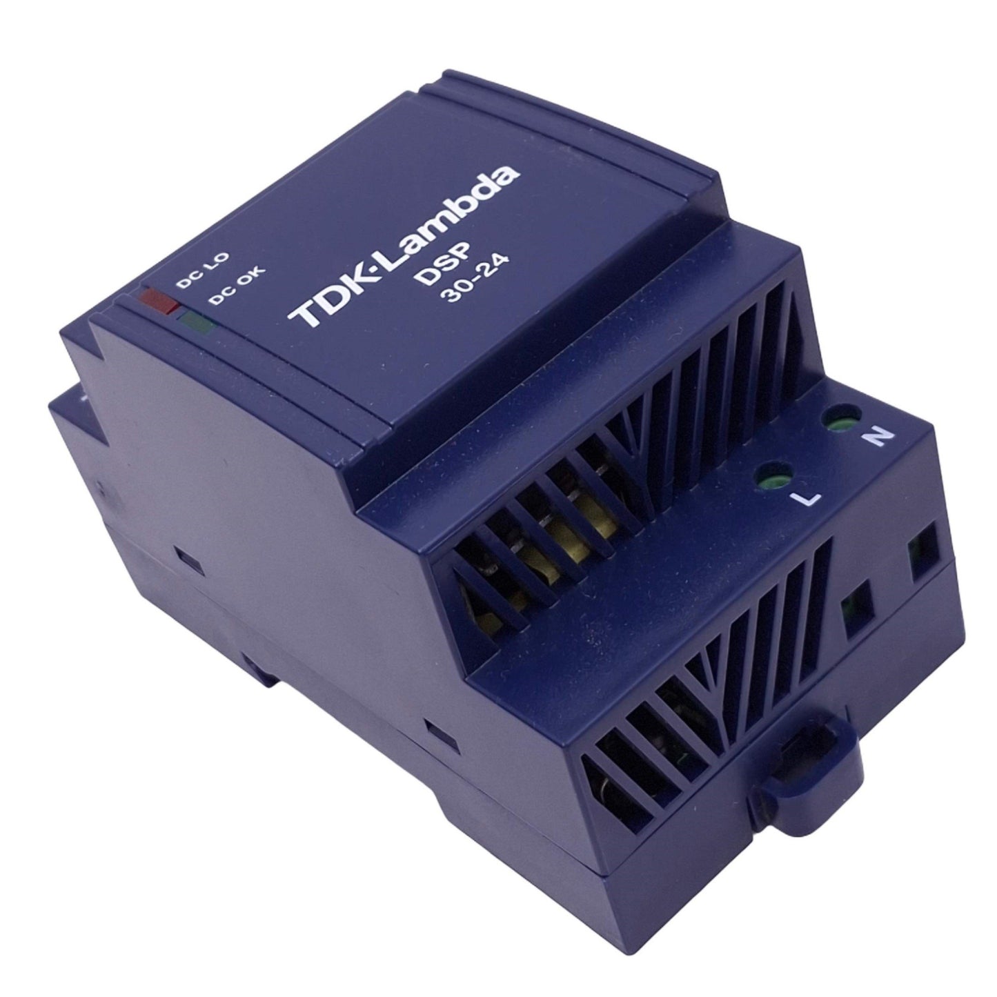 New TDK-Lambda DSP30-24 Power Supply, 100-240VAC 800mA In, 24VDC Out, 30W Max