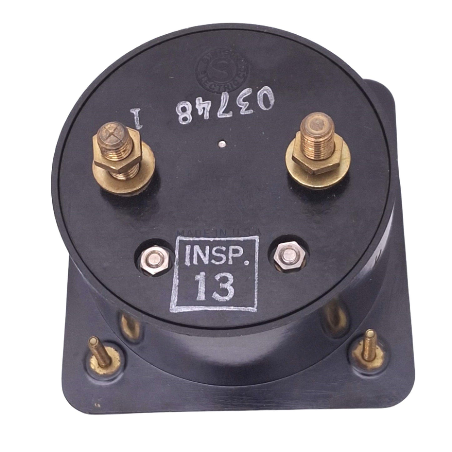 New Simpson 27 DC Milliammeter Panel Meter, 0-100mA DC, ø3-1/2in