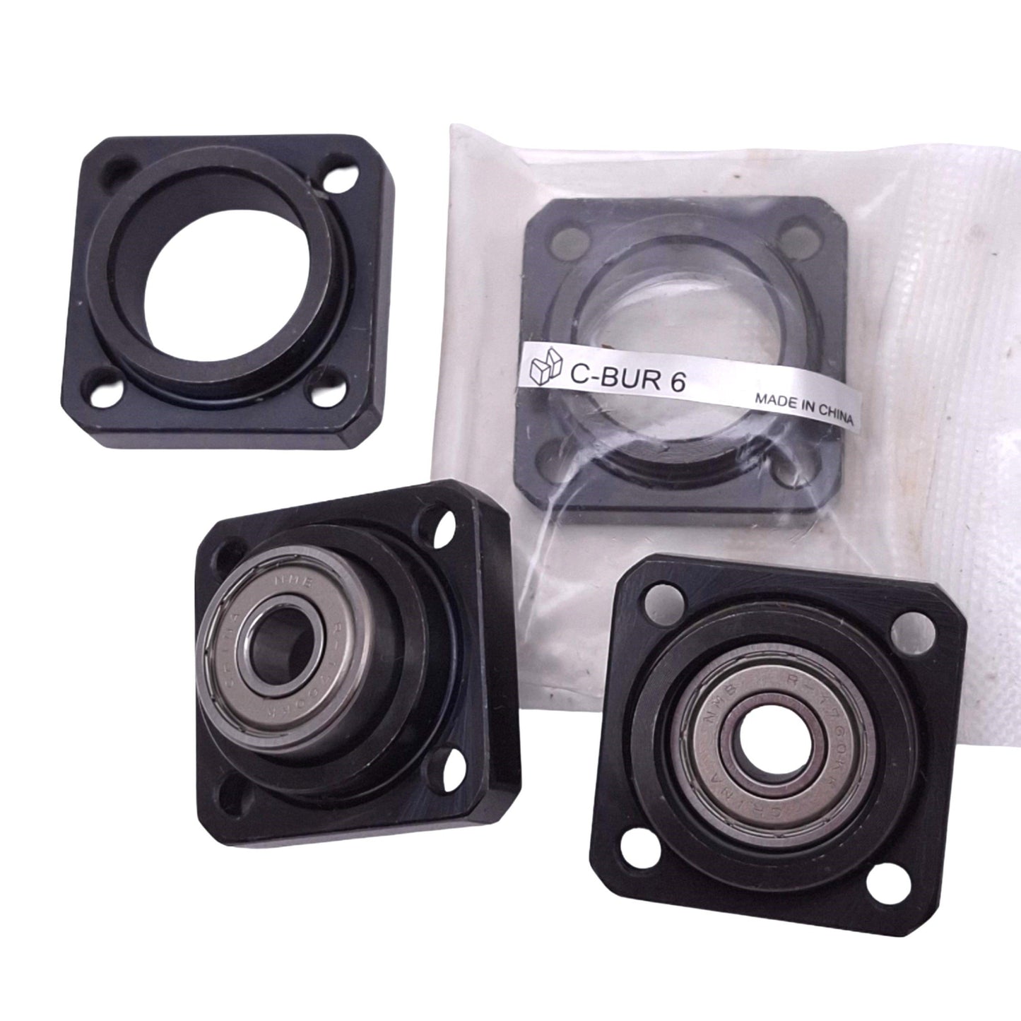 New Misumi C-BUR6 Fixed Side Ball Screw Support Unit, ø6mm Bore, 780N Max Load