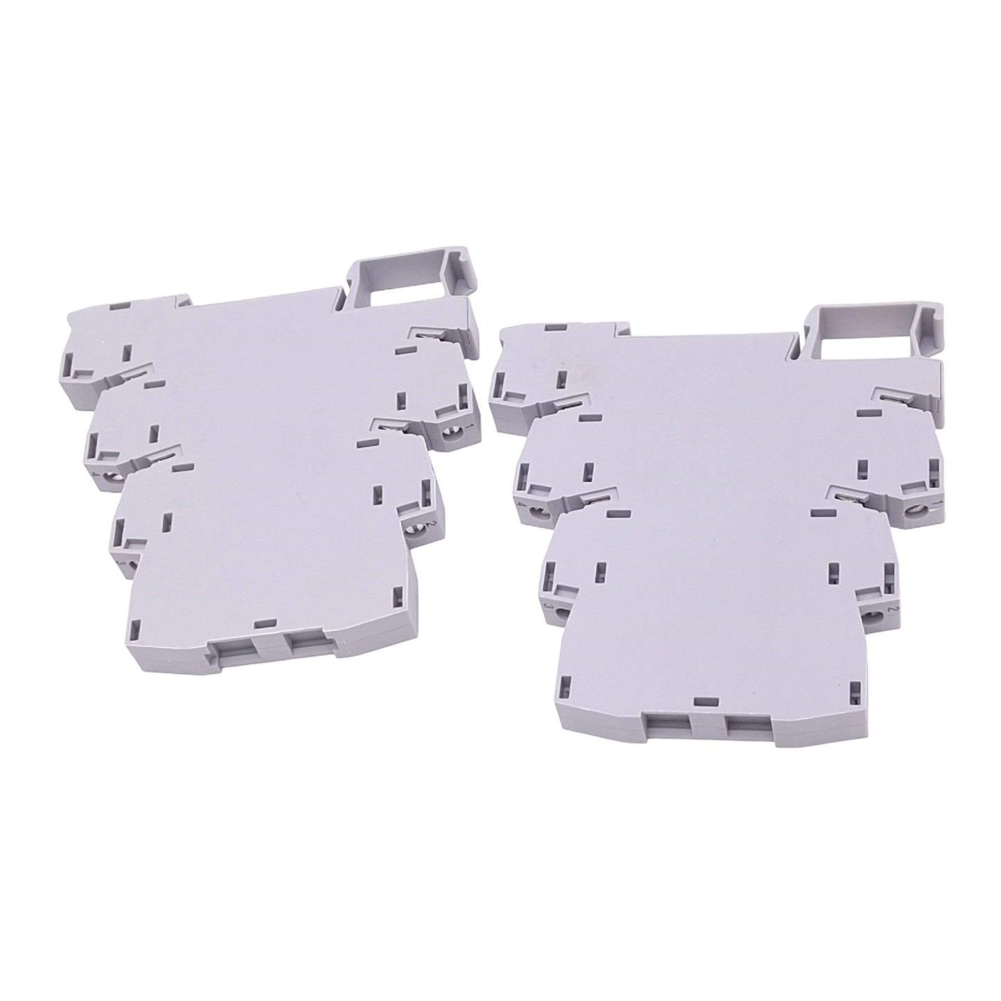 Used Lot of 2 Phoenix Contact 2966508 PLC-ESK-GY Terminal Blocks, 4-Pole, 250V 32A