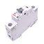 Used Cutler Hammer WMS1D08 Circuit Breaker, 1-Pole 8A, 240VAC Max, DIN Rail
