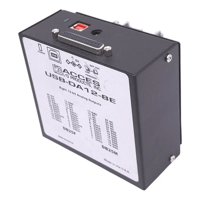 Used Acces I/O Products USB-DA12-8E Analog Output Module, 8-Channel, USB-B DB25