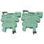 Used Lot of 2 Phoenix Contact 2967015 PLC-BSC- 24DC/21-21 Relay Sockets, 8-Pin, 24VDC
