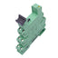 Used Lot of 2 Phoenix Contact 2967015 PLC-BSC- 24DC/21-21 Relay Sockets, 8-Pin, 24VDC