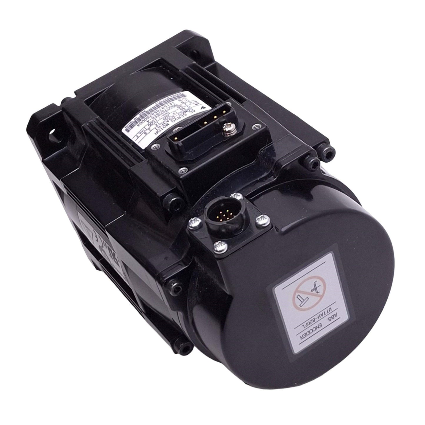 Used Yaskawa SGMGV-05A3E61 AC Servo Motor, 200VAC 3.8A, 0.45kW, 2.86Nm, 1500rpm Max