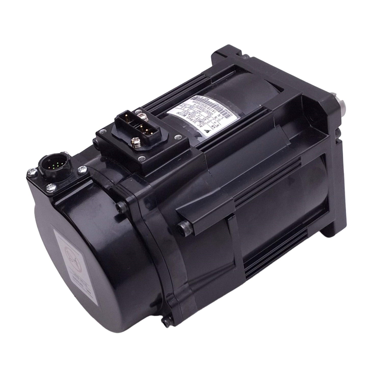 Used Yaskawa SGMGV-05A3E61 AC Servo Motor, 200VAC 3.8A, 0.45kW, 2.86Nm, 1500rpm Max