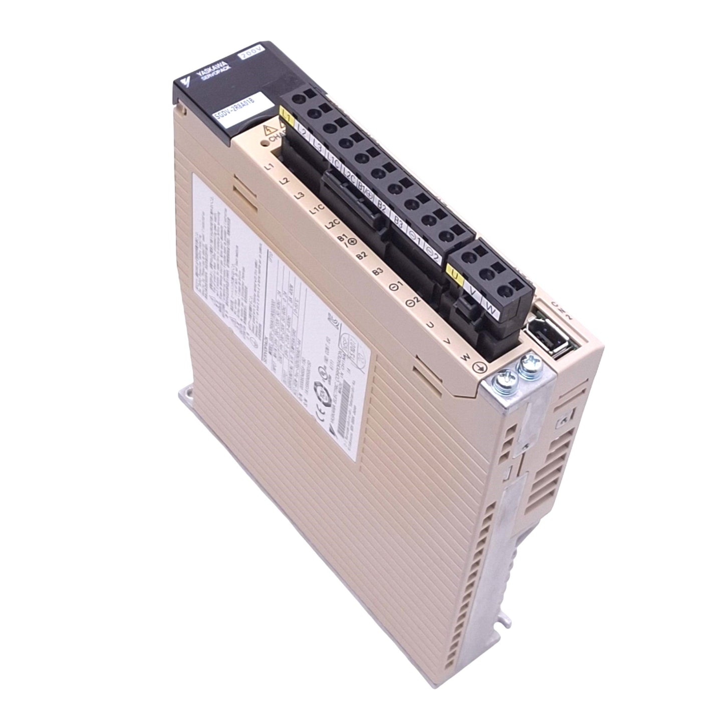 Used Yakawa SGDV-2R8A01B002000 Sigma-5 Servopack Amplifier, 3-ph 0-230VAC, 400W Max