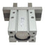Used SMC MHZ2-40D Parallel Air Gripper, 2-Finger, ø40mm Bore, 30mm Stroke, M5x0.8