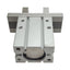 Used SMC MHZ2-40D Parallel Air Gripper, 2-Finger, ø40mm Bore, 30mm Stroke, M5x0.8
