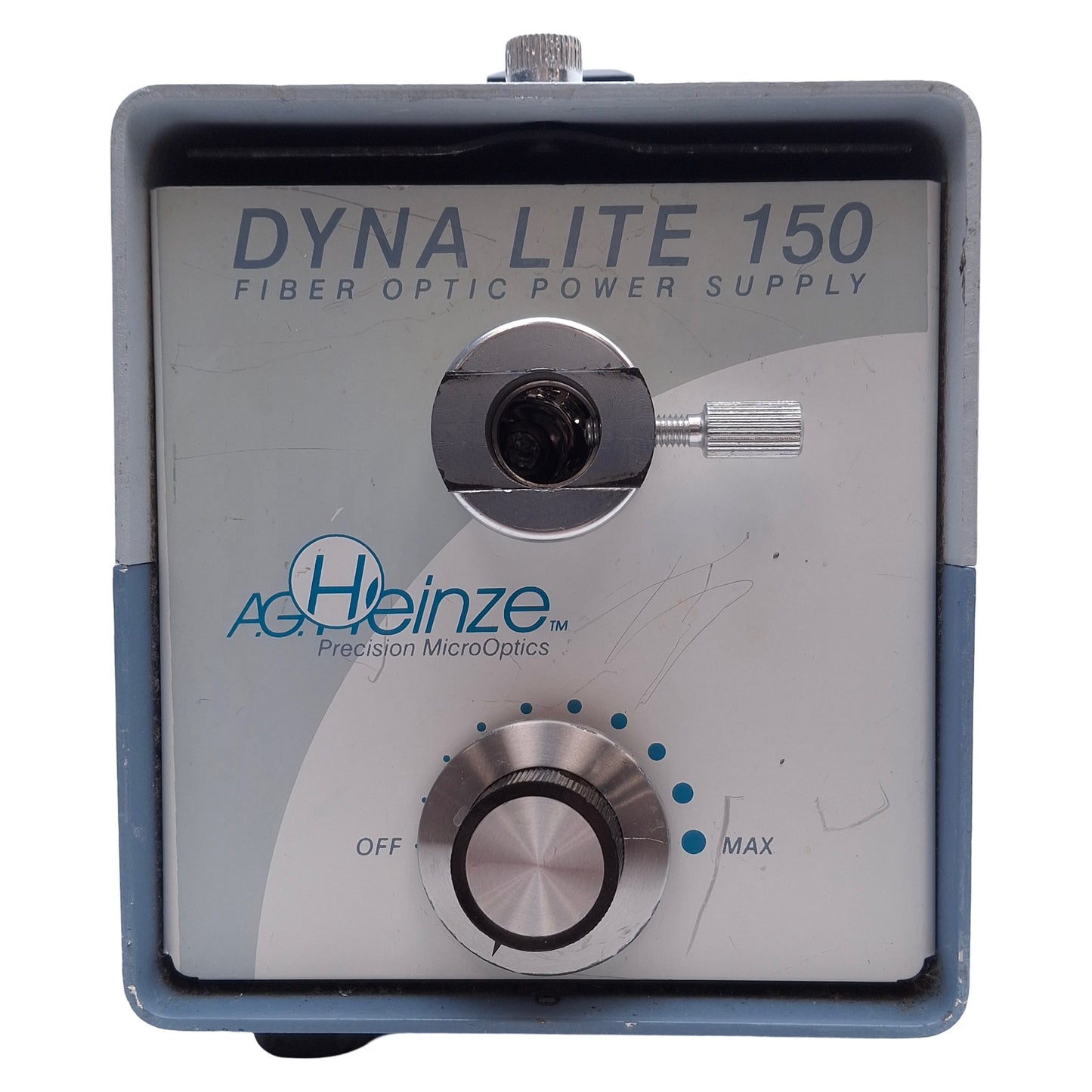 Used AG Heinze DL-150 Dyna Lite 150 Fiber Optic Light Source 115V, 3A, 150W, ø15mm