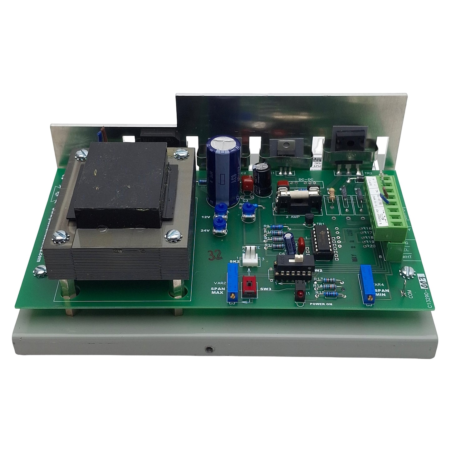 Used Placid Industries PS-24-2 Power Supply, 220VAC In, 0.75A 24VDC 22W Out