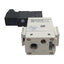 Used SMC AV2000-N02-5DZ-X260 Soft Start Valve, 0.2-1.0MPa, 1/4in NPT, 24VDC Coil