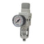 Used SMC AW20-N02-CZ-A Pneumatic Filter Regulator, 1/4in NPT, 7-100psi, 5µm
