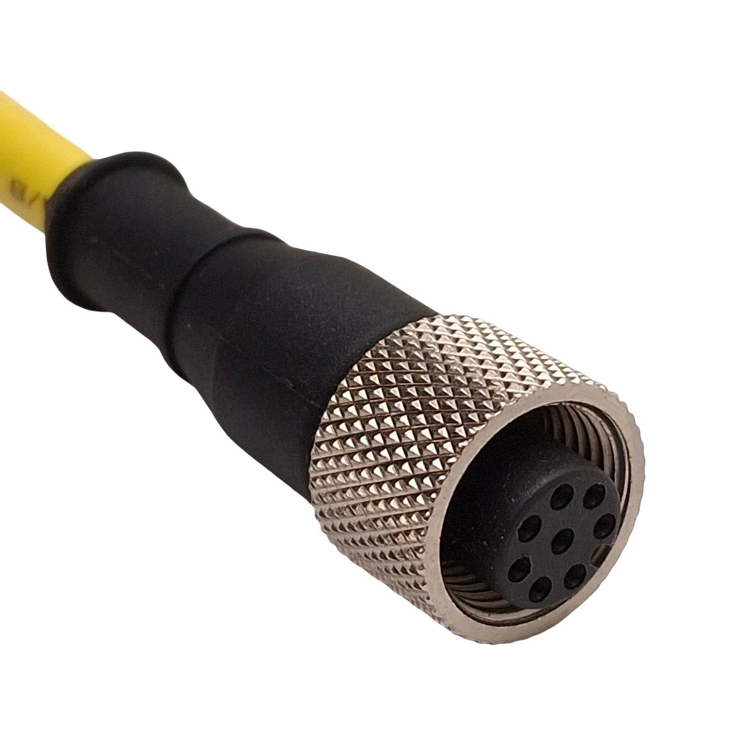 Used Banner QDE-815D Single-Ended Cordset, 75VAC/DC 2A, M12 8-Pin Female, 2.5m