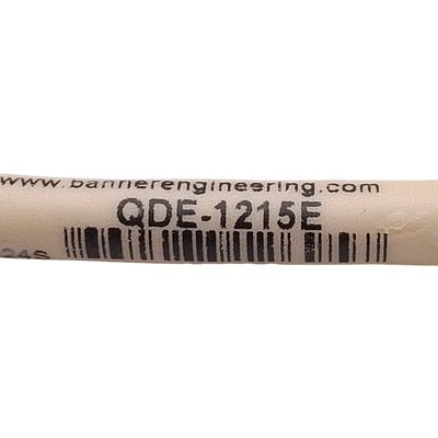 Used Banner QDE-1215E Single-Ended Cordset, 60VAC/DC 2A, M12 11-Pin Female, 9ft