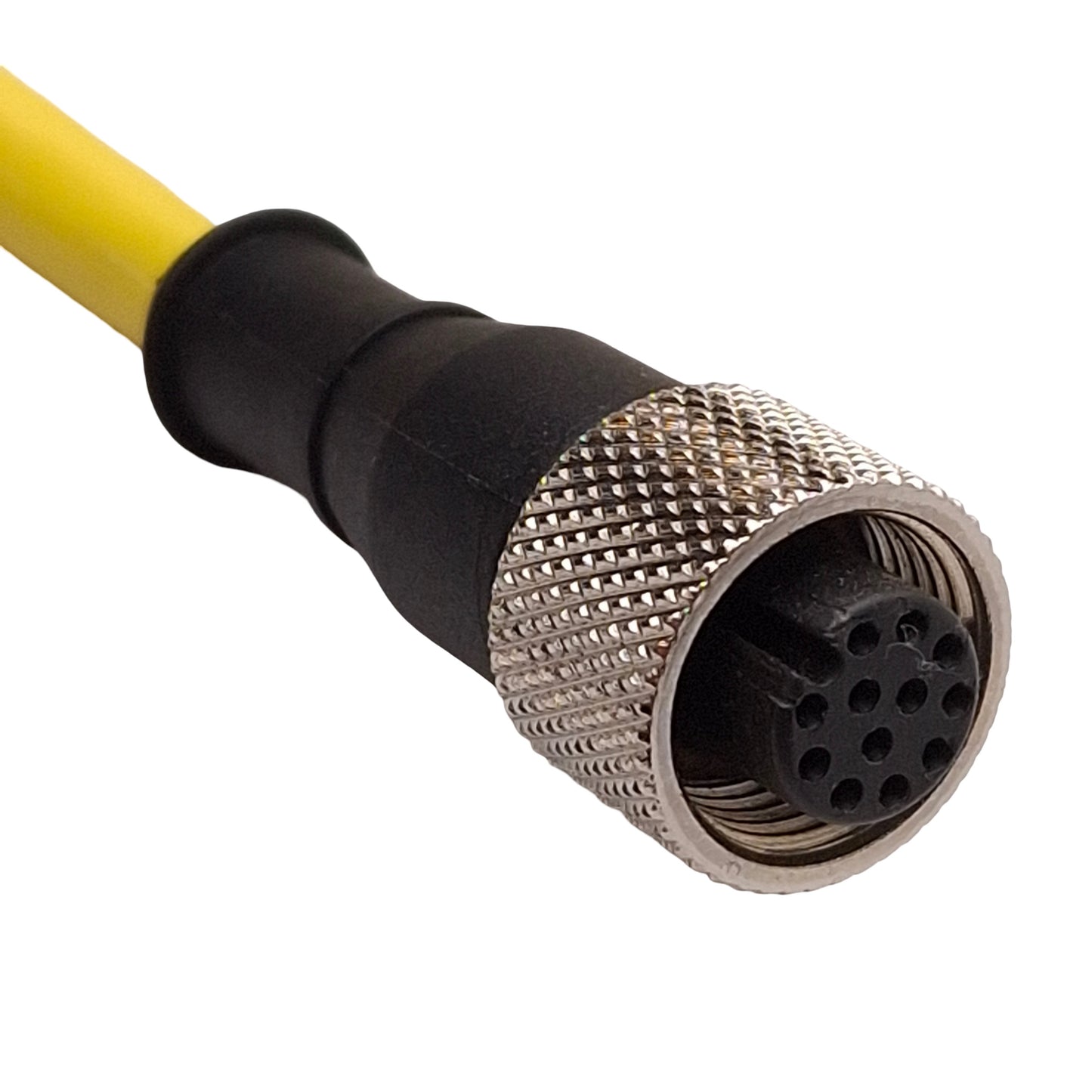 Used Banner QDE-1215E Single-Ended Cordset, 60VAC/DC 2A, M12 11-Pin Female, 9ft