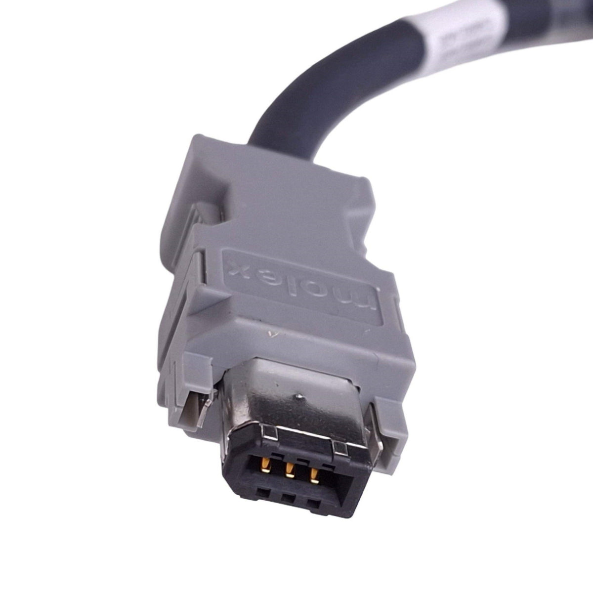 Used Yaskawa JZSP-CVP12-03-E Servo Motor Encoder Cable, FireWire to 10-Pin, 3m