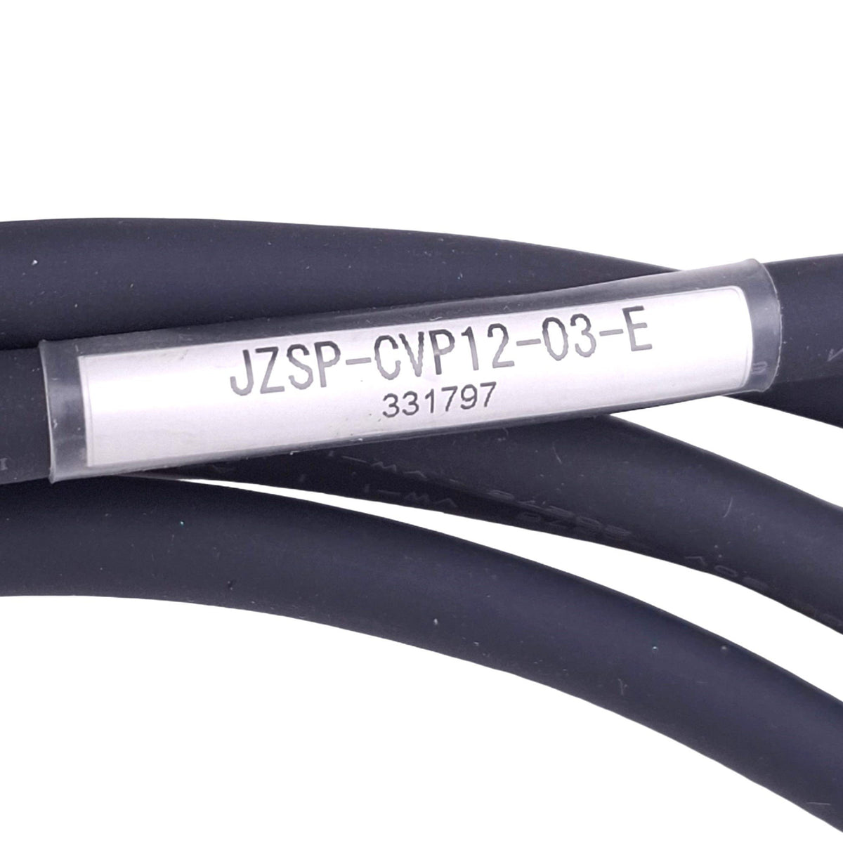 Used Yaskawa JZSP-CVP12-03-E Servo Motor Encoder Cable, FireWire to 10-Pin, 3m