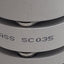 Used Zero-Max SC035 Servoclass Double Disc Flexible Shaft Coupling 1/2in x 16mm Bores
