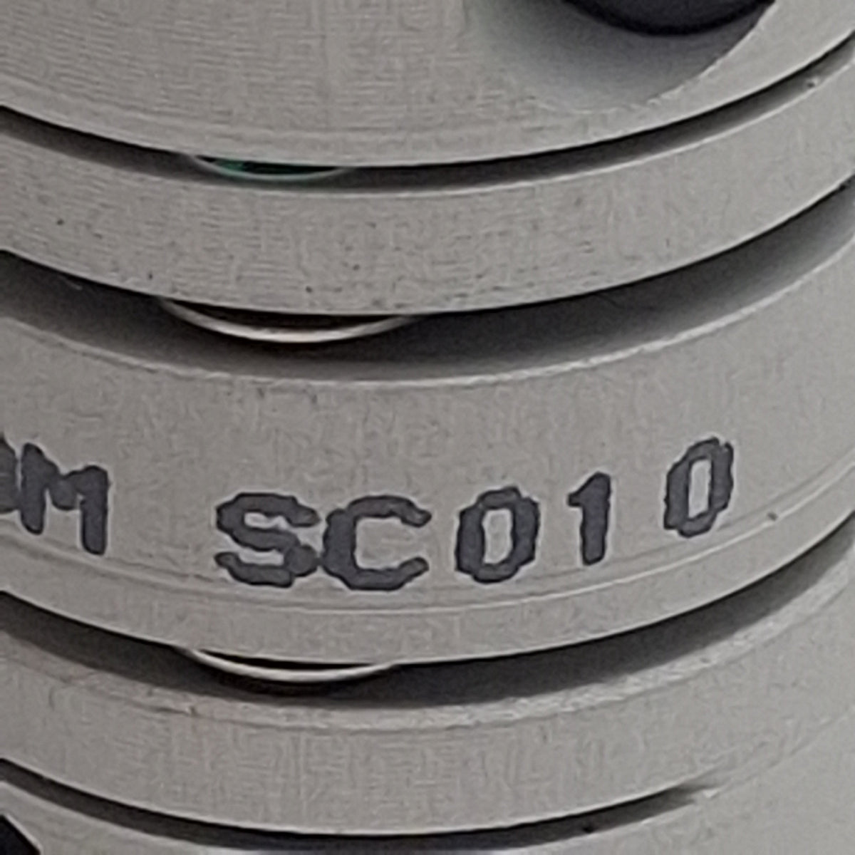 Used Zero-Max SC010 Servoclass Flexible Motor Shaft Coupling Coupler 1/4" x 1/4" Bore