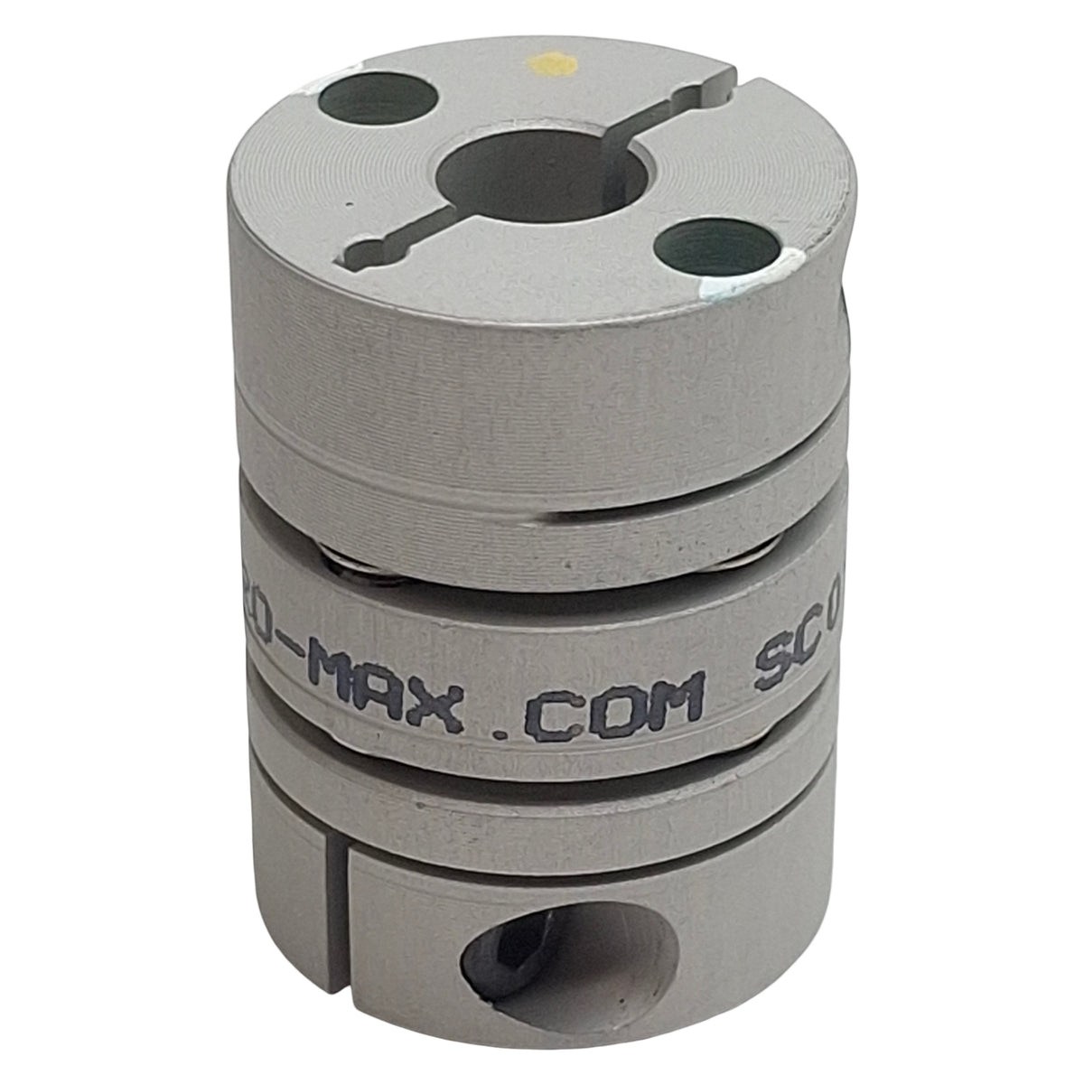 Used Zero-Max SC010 Servoclass Flexible Motor Shaft Coupling Coupler 1/4" x 1/4" Bore