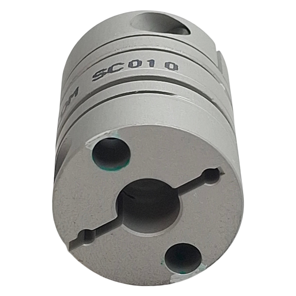 Used Zero-Max SC010 Servoclass Flexible Motor Shaft Coupling Coupler 1/4" x 1/4" Bore