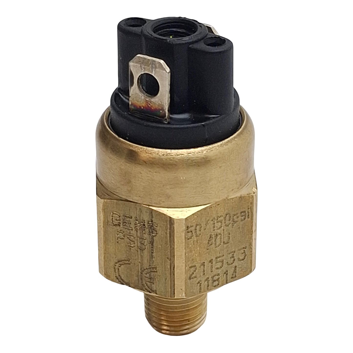 Used Gems PS31-40-2MNB-A-SP Pressure Switch, SPST N.O, 1/8in NPT Male, 50-150psi