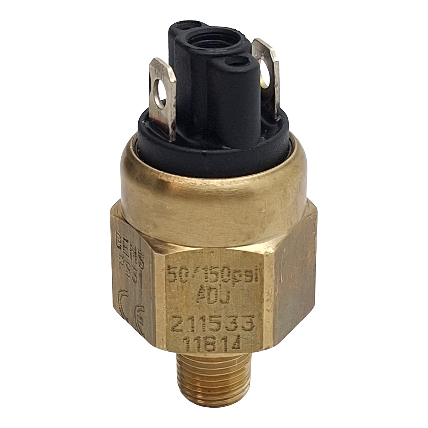 Used Gems PS31-40-2MNB-A-SP Pressure Switch, SPST N.O, 1/8in NPT Male, 50-150psi