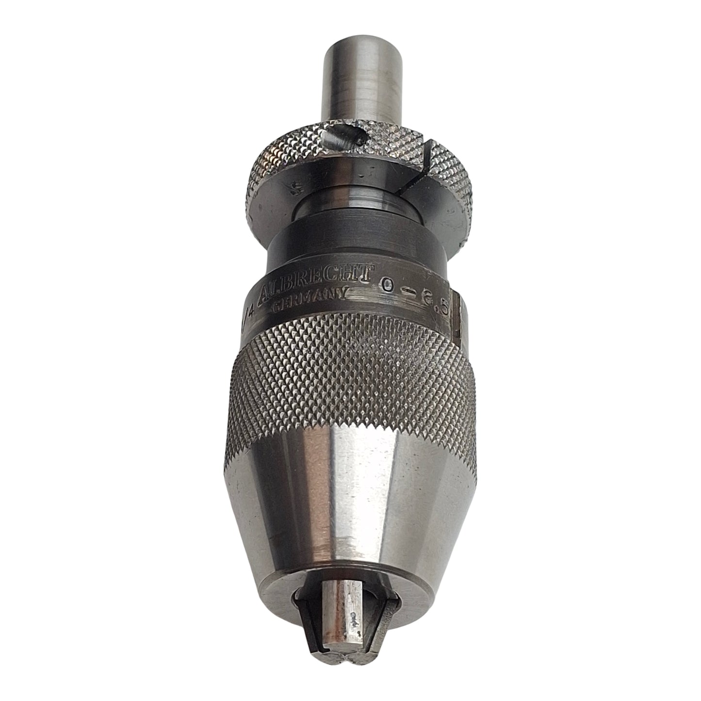 Used Albrecht 65-J1 70050 Keyless Drill Chuck, 0-1/4in 0-6.5mm Capacity, 20,000RPM