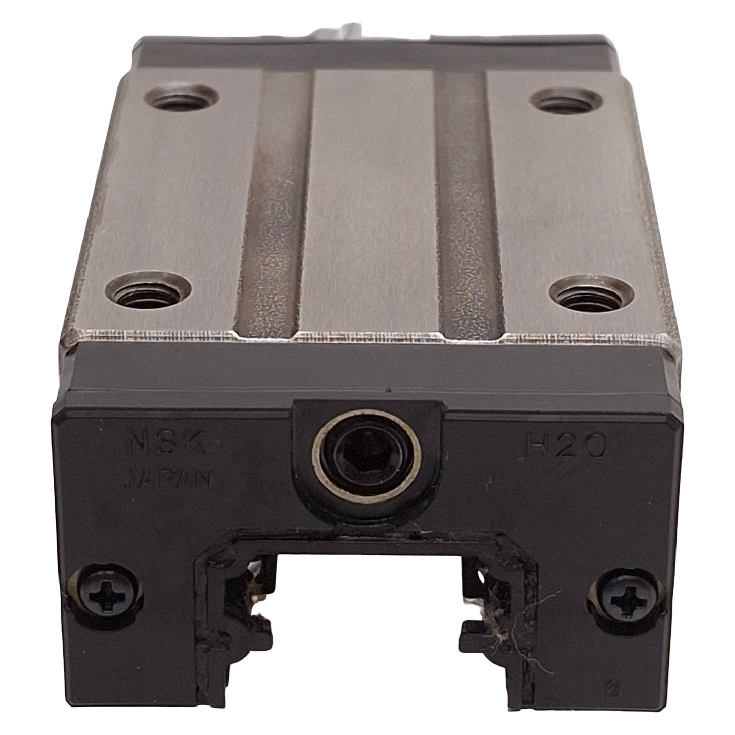 Used NSK LAH20-AN Linear Slide Carriage, 69.8mm L x 44mm W, M5 Holes, 1450kgf