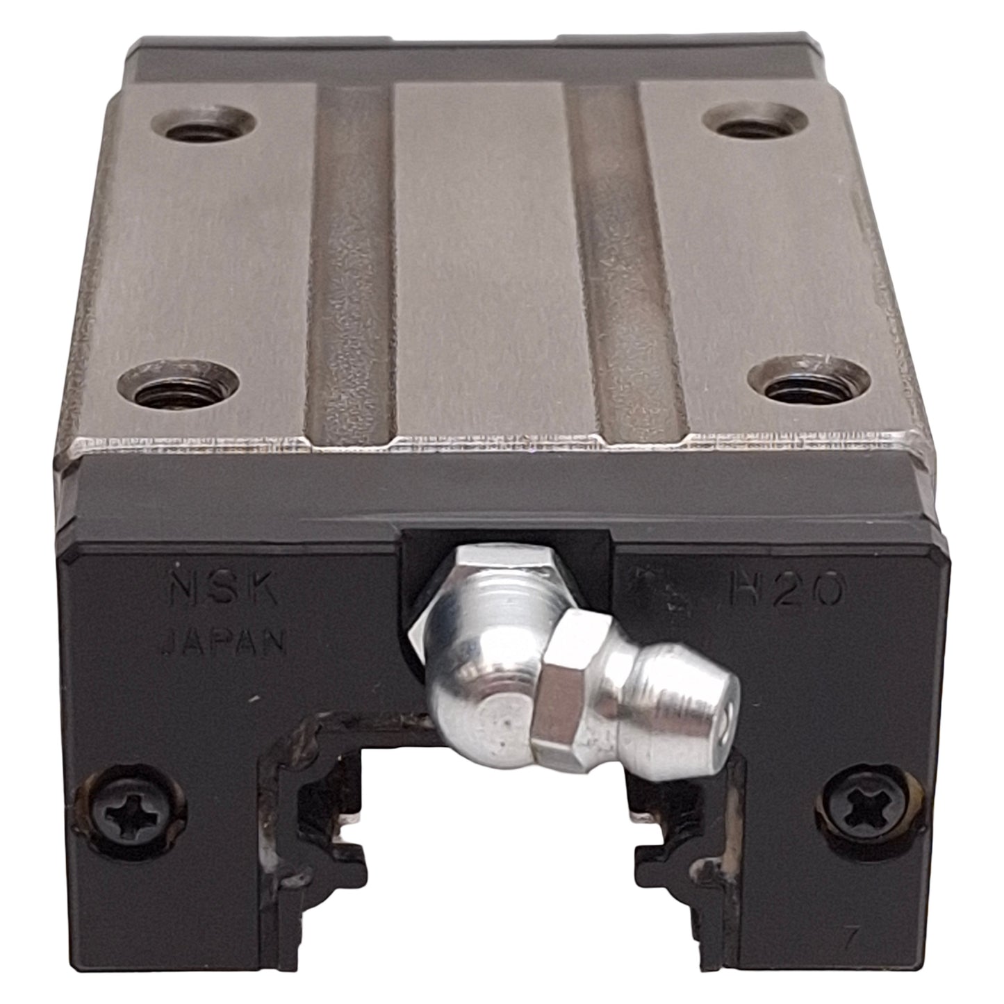 Used NSK LAH20-AN Linear Slide Carriage, 69.8mm L x 44mm W, M5 Holes, 1450kgf