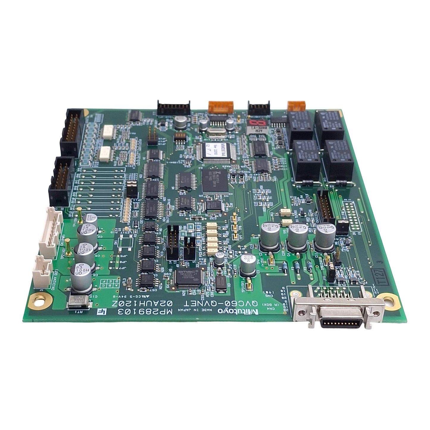 Used Mitutoyo QVC60-QVNET MP289103 Relay & Processor Board for, QV302P1L-C