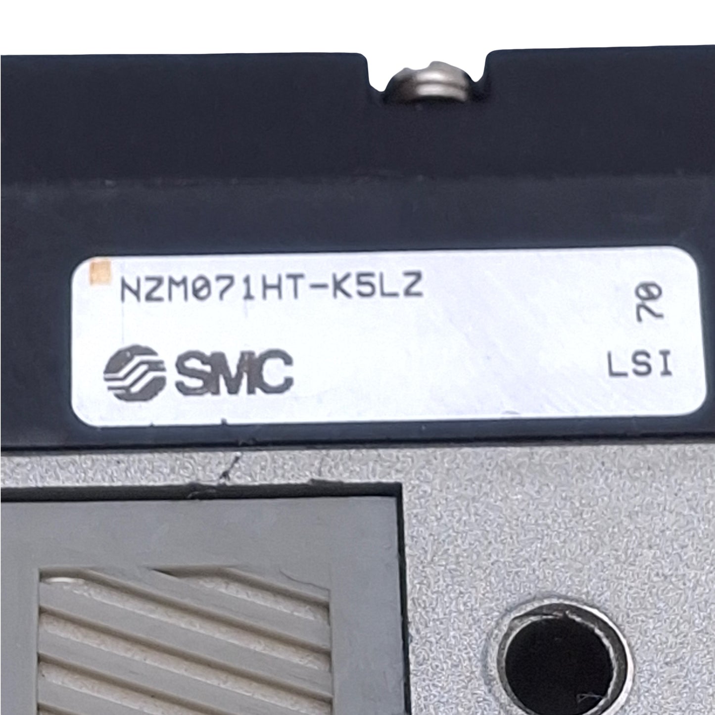 Used SMC NZM071HT-K5LZ Vacuum Generator Ejector, 24VDC, 40 ~120psi, -630mmHg