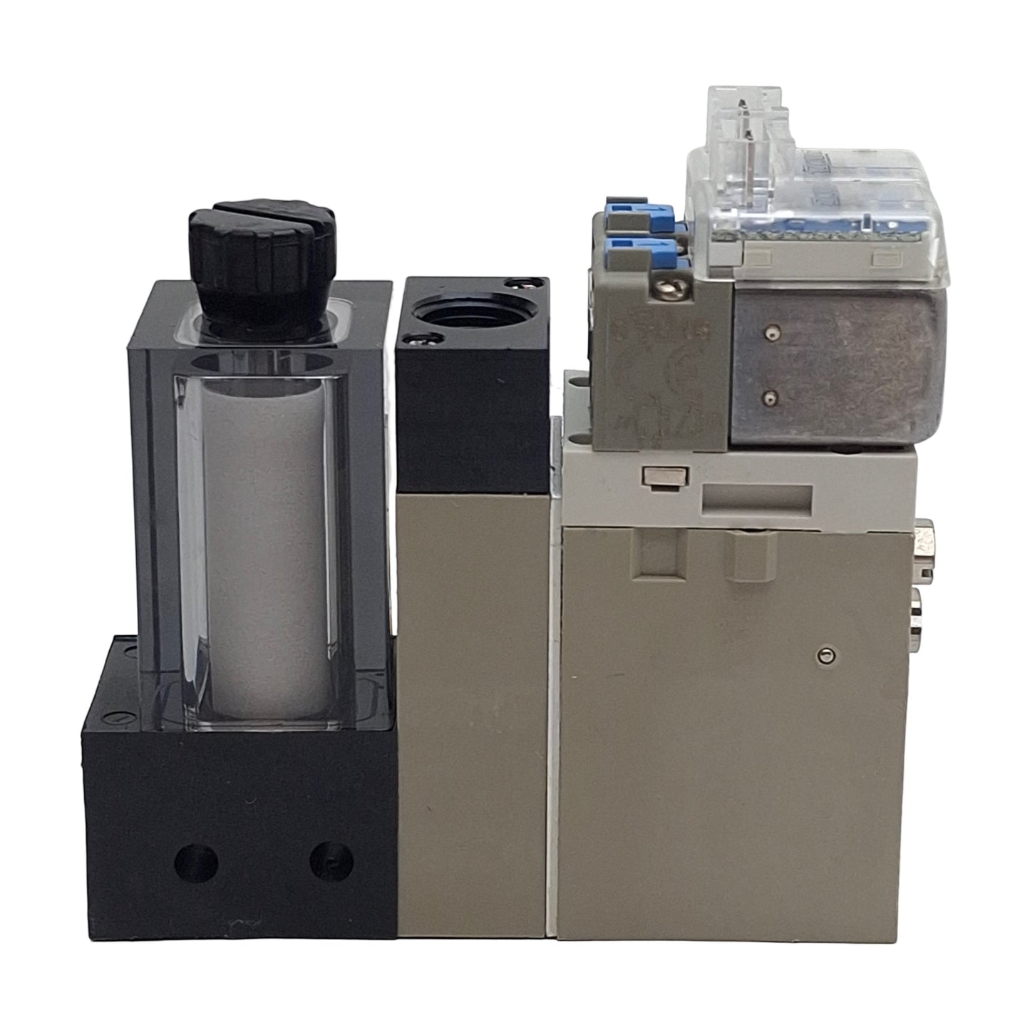 Used SMC ZX1102-K15LZ-F Vacuum Ejector System, ø1mm Nozzle, Rc1/8 M5, -84kPa, 24VDC