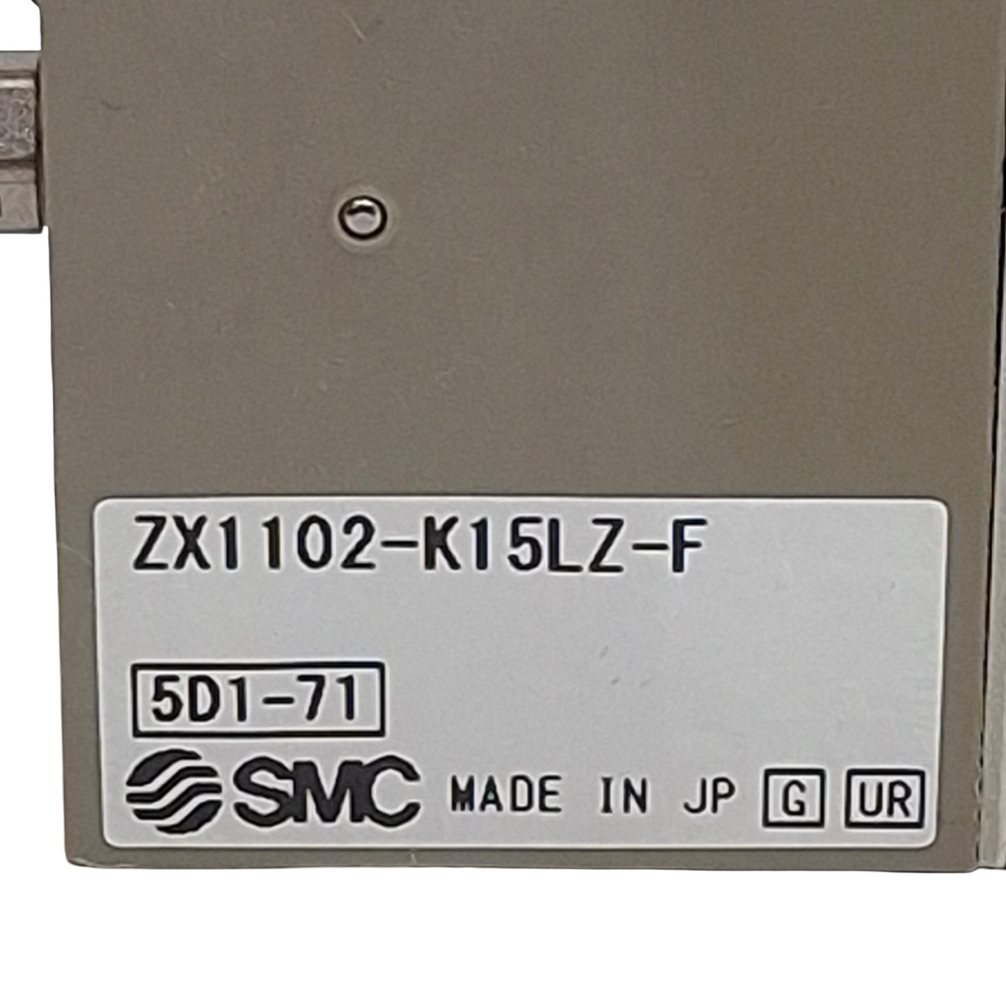 Used SMC ZX1102-K15LZ-F Vacuum Ejector System, ø1mm Nozzle, Rc1/8 M5, -84kPa, 24VDC