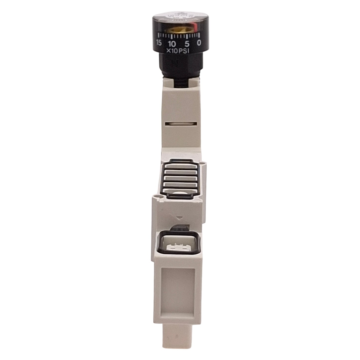 New SMC SY30M-N5-P Manifold Interface Regulator, 14-100psi Set, 0-150psi Gauge