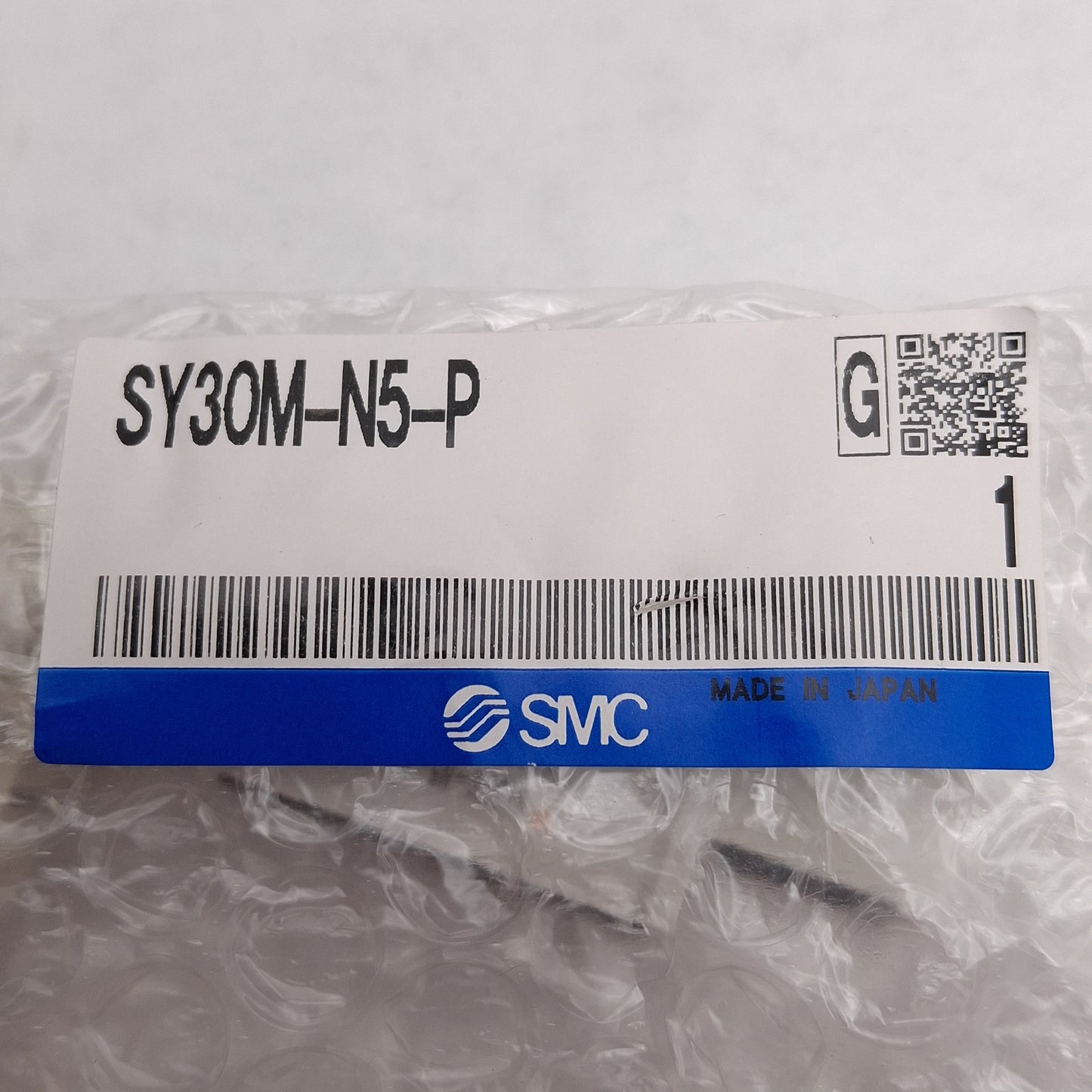 New SMC SY30M-N5-P Manifold Interface Regulator, 14-100psi Set, 0-150psi Gauge