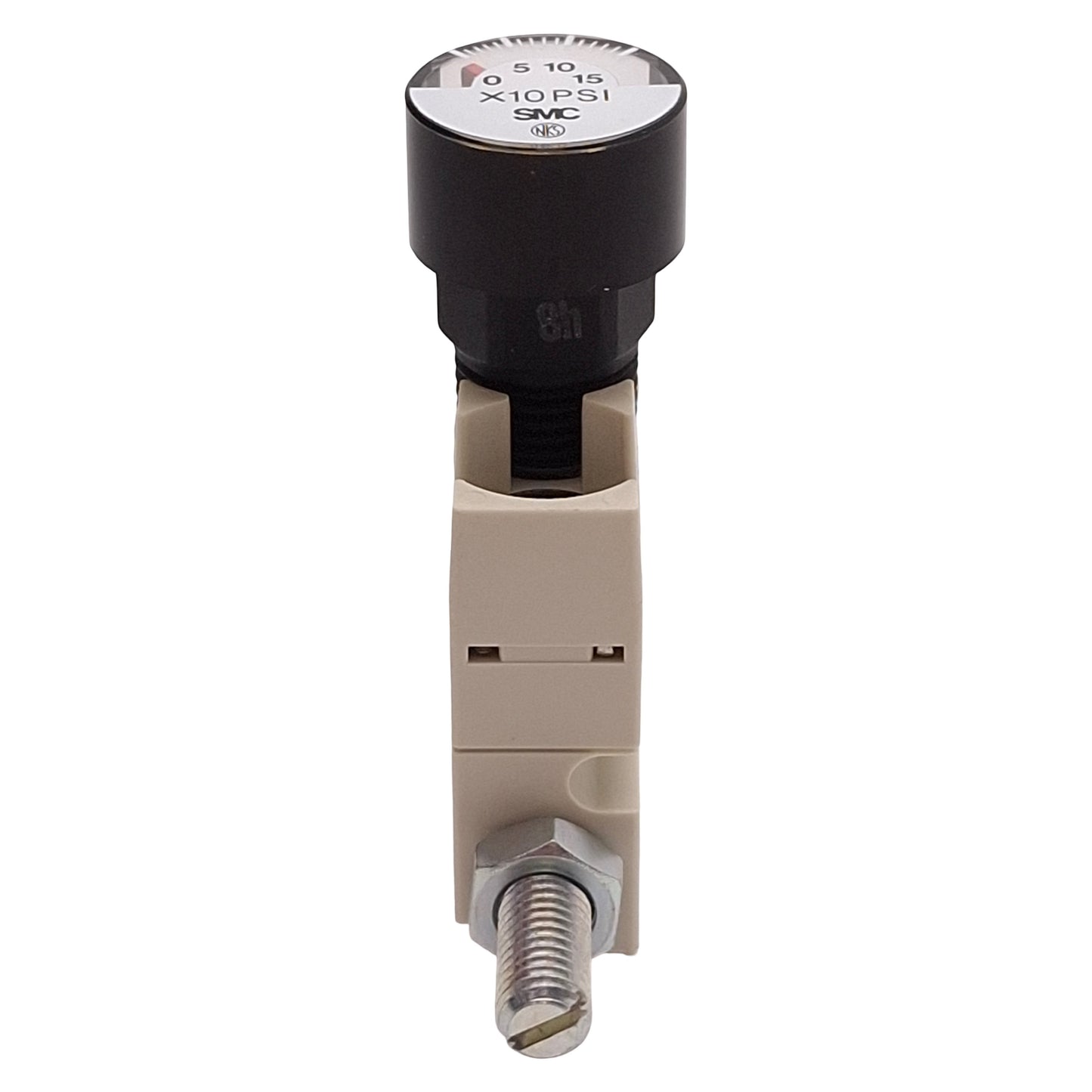 New SMC SY30M-N6-P Manifold Interface Regulator, 14-100psi Set, 0-150psi Gauge