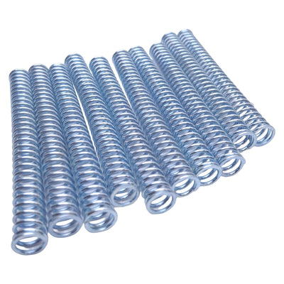 New – Open box Lot of 10 Century Spring N-42CS Steel Compression Spring 4.44in Length, ø0.48in