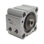 Used Phd ML304823 Pneumatic Compact Cylinder, ø2in Bore, 3/8in Stroke, 1/8in NPT