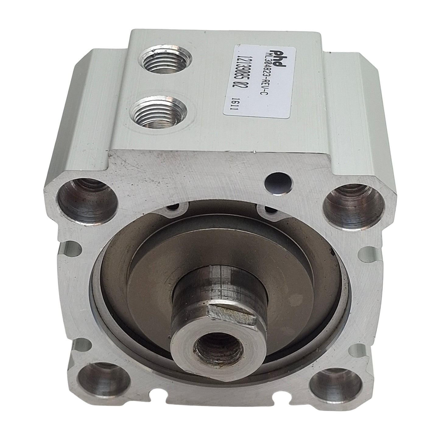 Used Phd ML304823 Pneumatic Compact Cylinder, ø2in Bore, 3/8in Stroke, 1/8in NPT