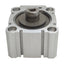 Used Phd ML304823 Pneumatic Compact Cylinder, ø2in Bore, 3/8in Stroke, 1/8in NPT