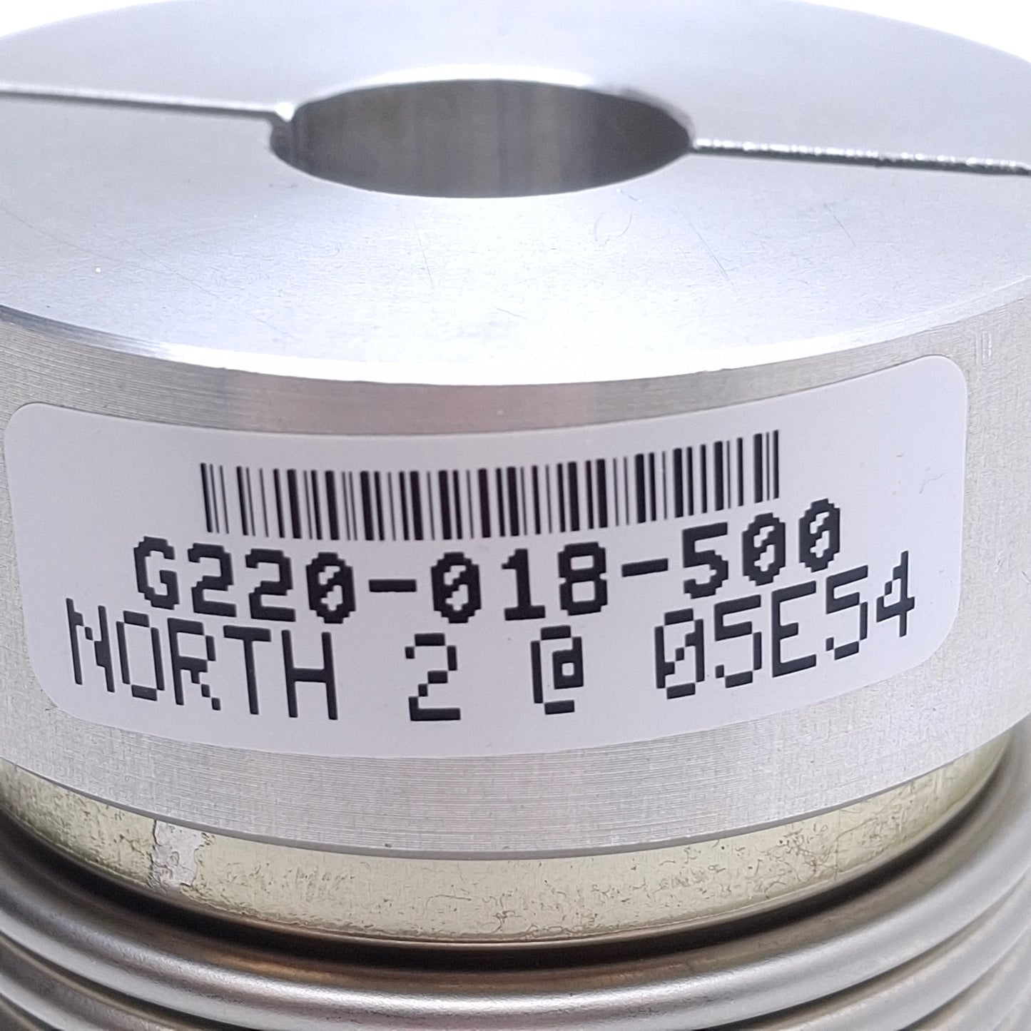 Used LinTech G220-018-500 Motor Coupler ø0.48in/ø0.69in Bore, 2.68in Length