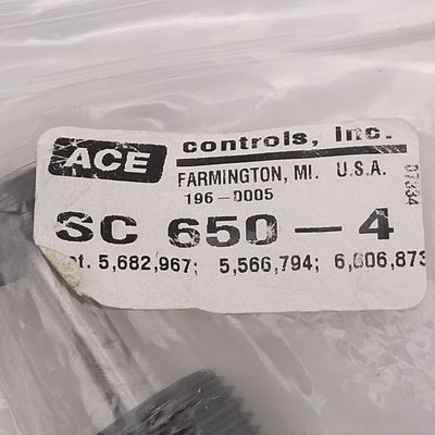 New Ace Controls SC650-4 Miniature Shock Absorber, 1in Stroke, 650in-lbs, 1-12 UNF