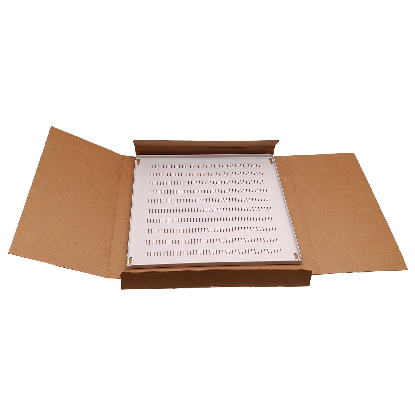 New – Open box nVent Hoffman PFSH88 Vented Frame Shelf, 1.5mm Thick, 800mm x 800mm