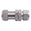 New Swagelok SS-1210-61 Bulkhead Union Tube Fitting, Stainless, 3/4in OD Tube