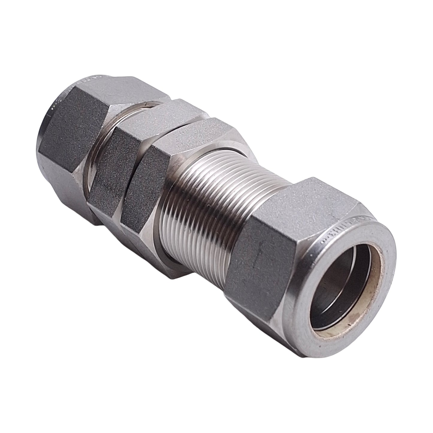 New Swagelok SS-1210-61 Bulkhead Union Tube Fitting, Stainless, 3/4in OD Tube