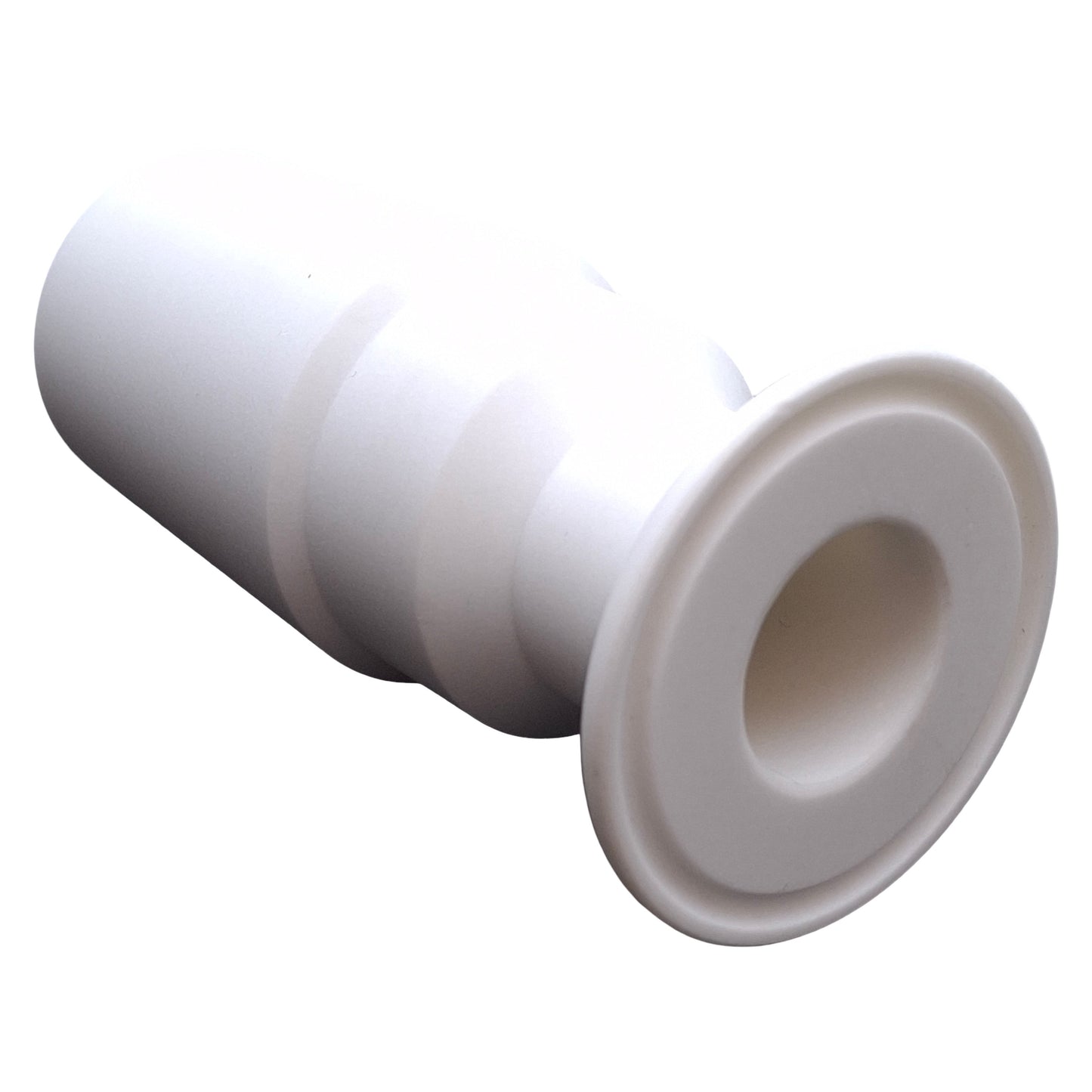 New – Open box Chemglass CG-1002-B-10 Sanitary To Standard Taper Adapter, 1in Sanitary