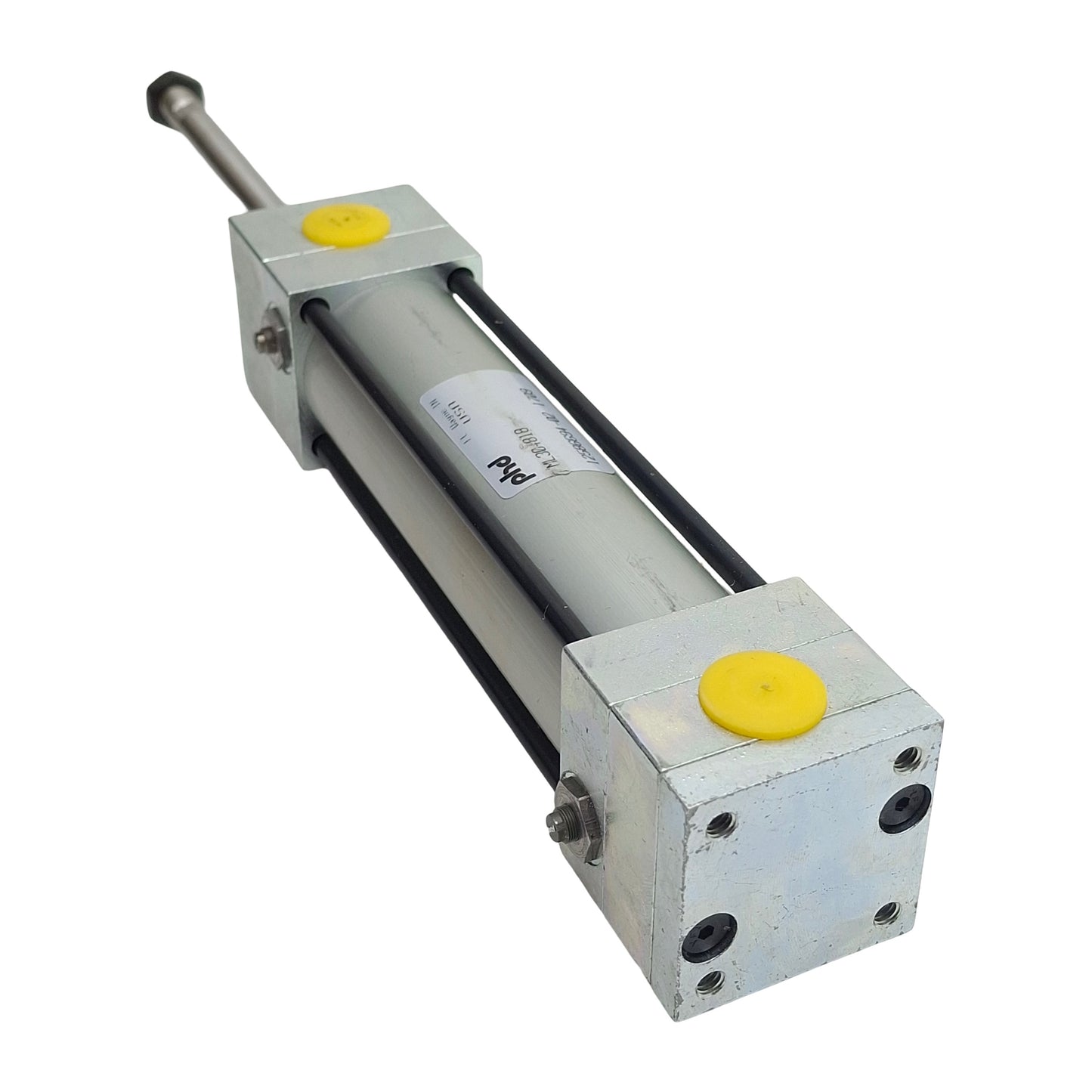 Used Phd ML304818 Pneumatic Cylinder, ø1in Bore, 3in Stroke, 1/8in NPT, 150psi